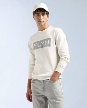 flying machine Men Brand Printed Regular Fit Sweatshirt-picture-15