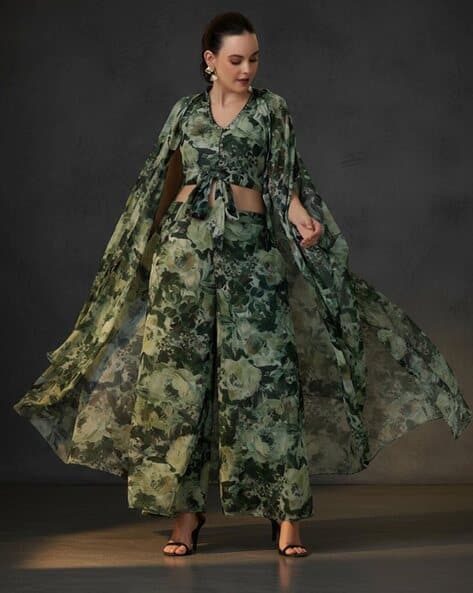 Gerua By Libas Women Floral Print 2-Piece Co-Ord Set