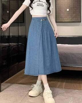 divawalk Women High-Rise Flared Skirt -picture-18