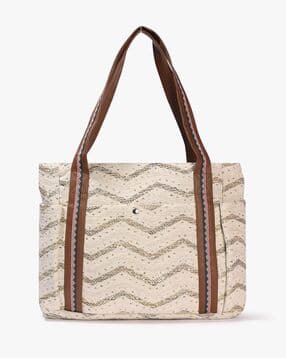 avaasa Women Chevron Print Tote Bag-picture-16