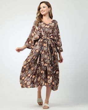 zelena Women Floral Dress-picture-4