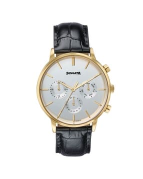 sonata Men Festive 2.0 Water-Resistant Analog Watch-77191YL01-picture-5