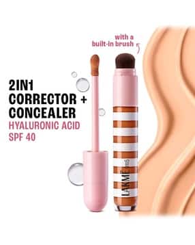 lakme 9to5 Hya Beach Edit Color Correcting Concealer SPF 40 Full Matte Coverage Medium 2-picture-41