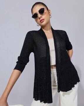 showoff Women Regular Fit Front-Open Shrug-picture-16