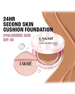 lakme 9to5 Hya Beach Edit Cushion Foundation SPF40 Full Matte Coverage C 300-Cool Cinnamon-picture-40