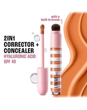 lakme 9to5 Hya Beach Edit Color Correcting Concealer SPF 40 Full Matte Coverage Deep Rich 5-picture-29