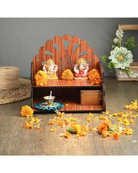 gojeeva Wooden Pooja Home Temple -picture-26