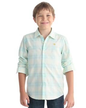 rare ones Boys Checked Regular Fit Shirt-picture-44
