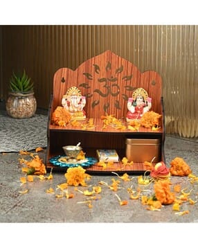gojeeva Wooden Pooja Home Temple -picture-14