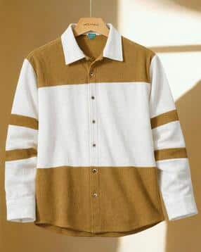 buda jeans co Men Colourblocked Regular Fit Shirt-picture-36
