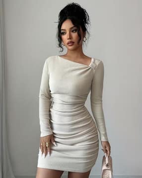 buda jeans co Women Ribbed Bodycon Dress-picture-15
