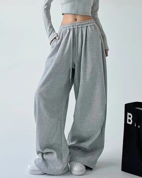 Women Flat Front Relaxed Fit Pants-image-24