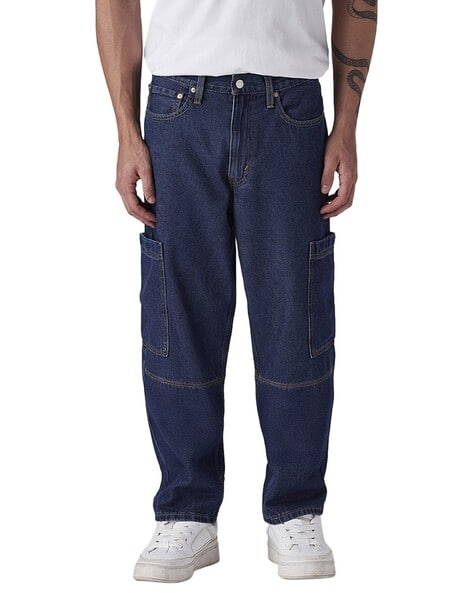 LEVI'S Men Mid-Rise Relaxed Fit Cargo Jeans