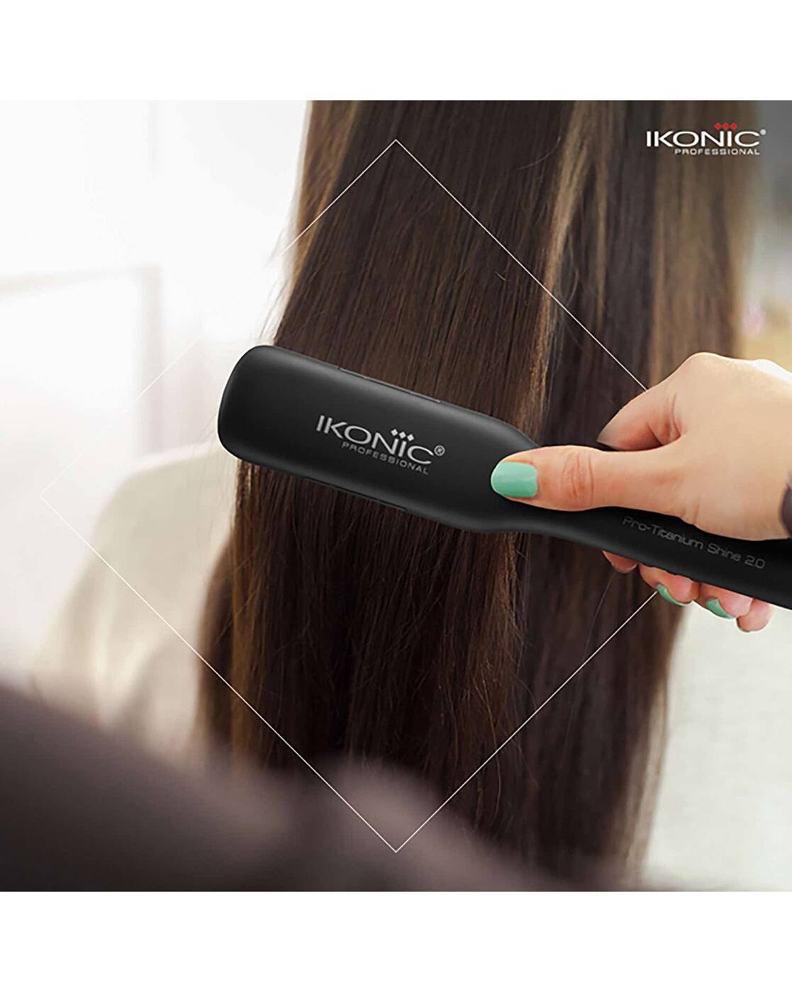 Buy Ikonic Professional Pro Titanium Shine Hair Straightener