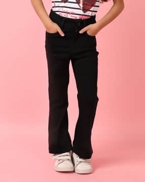 v-mart Girls Bootcut Jeans with Fly Button Closure-picture-15