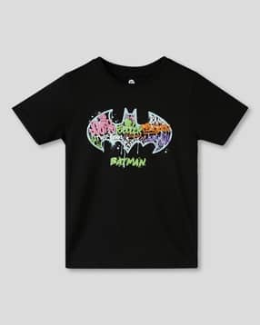 wotnot by azorte Batman Graphic T-Shirt Kids Boys-picture-2
