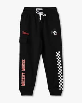 kb team spirit Boys Mickey Mouse Print Cotton Joggers-picture-37