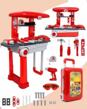 chanak Jr. Mechanical Set with Pull & Push Trolley for Kids-picture-19