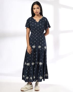 ajio long dresses Women's Dresses Online: Low Price Offer on Dresses for Women