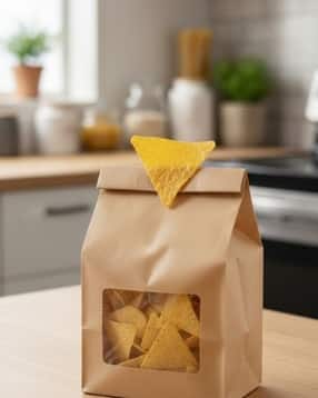 Set of 4 Tortilla Chip Triangle Shaped Snack Bag Sealing Clips-image-47