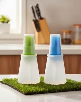 Set of 2 Silicone Oil Bottle Brushes with Lid-image-30