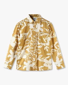 lee cooper Boys Floral Print Slim Fit Shirt-picture-47