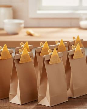 Set of 8 Triangle-Shaped Sealing Clips -image-0