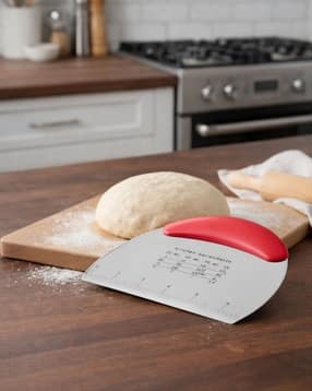 baskety Stainless Steel Griddle Scraper Dough Cutter-picture-40
