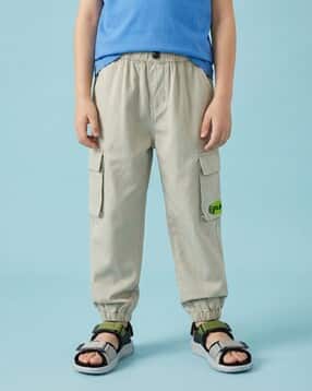 nauti nati Boys Relaxed Fit Mid-Rise Cargo Pants-picture-42