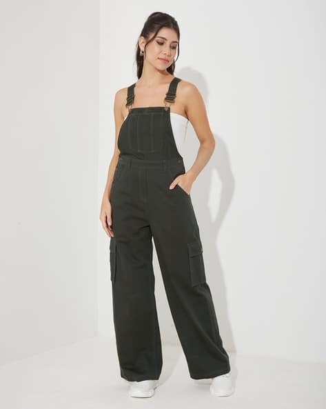 Cotton Dungaree Playsuit