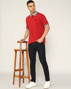 lee cooper Men Reuben Mid-Waist Skinny Fit Jeans-picture-48