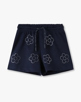 kg frendz Girls Rhinestone Placement Shorts-picture-16