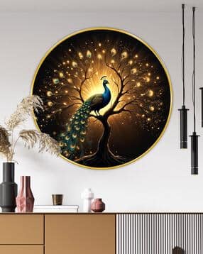 livin luxe Printed Round Wall Art-picture-37