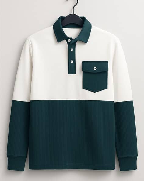 Buda Jeans Co Men Colourblock Tracksuit - Image 2