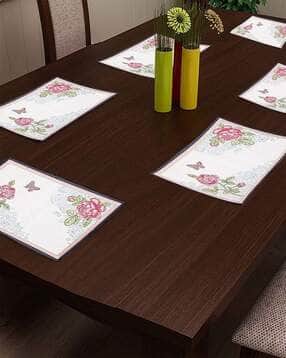 klotthe Set of 6 Printed Dining Table Mats-picture-23