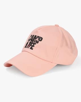 Women Typographic Print Baseball Cap