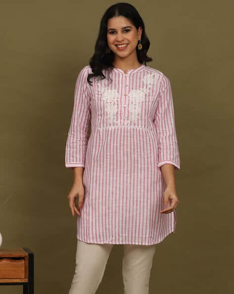 Women Striped Tunic