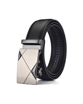 wildhorn Men Ratchet Belt with Metallic Buckle-picture-36