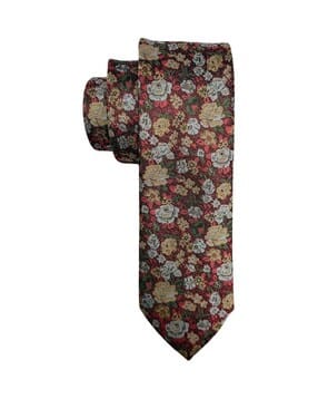 the tie hub Men Floral Woven Necktie-picture-11