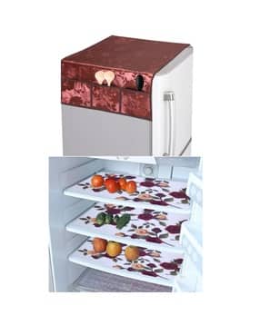 crosmo Fridge Top Cover Combo Set-picture-21