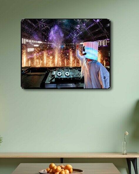 Livin Luxe EDM Festival DJ Wall Art