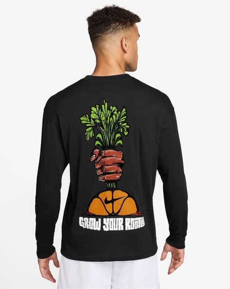NIKE Men Summit Max90 FA24 Regular Fit Crew-Neck T-Shirt