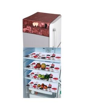 crosmo Fridge Top Cover Combo Set-picture-24
