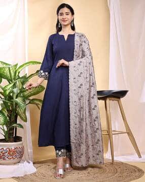 svaraa Women Embroidered 3-Piece Kurta Set-picture-52