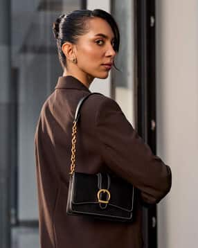 miraggio Women Patterned Shoulder Bag with Chain Strap-picture-8