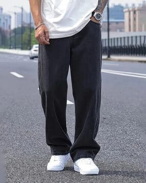 buda jeans co Men Mid Rise Relaxed Jeans-picture-18
