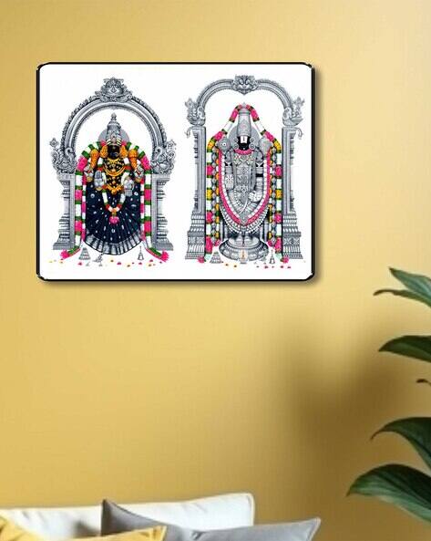Livin Luxe Balaji Padmavathi Wall Painting