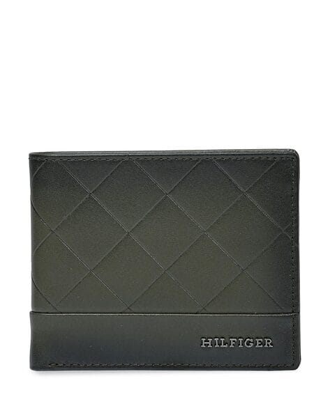 TOMMY HILFIGER Men Kornos Passcase Leather Bi-Fold Wallet