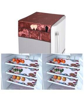 crosmo Fridge Top Cover Combo Set-picture-36