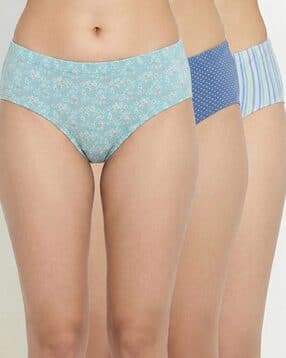 zivame Pack of 3 Mid-Rise Full-Coverage Hipsters-picture-18